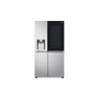 LG GSXV91BSAF side-by-side refrigerator Freestanding 635L F Stainless steel