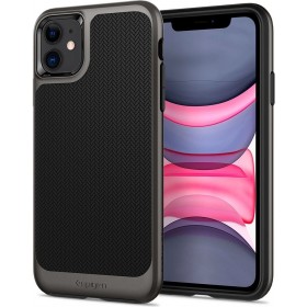 Introducing the sleek and stylish Spigen Neo Hybrid Apple iPhone 11 Gunmetal, designed to elevate your iPhone experience to a wh