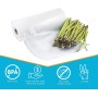 Houseables Vacuum Sealer Rolls 2 Large 11 Inch x 50Ft Commercial Grade Plastic, Microwave & Freezer Safe