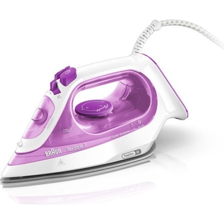 Braun TexStyle 3 Steam iron SI 3030 Purple UK Plug