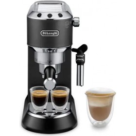 DeLonghi EC685.BK Dedica Manual espresso maker Black,  Coffee Makers & Espresso Machines, Small Appliances, DeLonghi, Best Buy