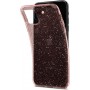 Introducing the Spigen Liquid Crystal Apple iPhone 11 Glitter Rose, a stunning phone case that combines style and protection lik