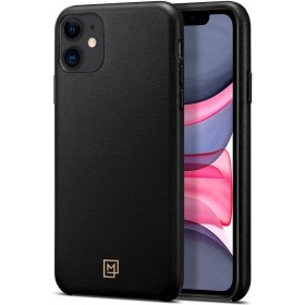 Introducing the Spigen La Manon Calin Apple iPhone 11 Chic Black, a premium phone case designed to elevate your style and provid