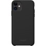 Introducing the Spigen Silicone Fit Apple iPhone 11 Black, the ultimate protective companion for your precious device.