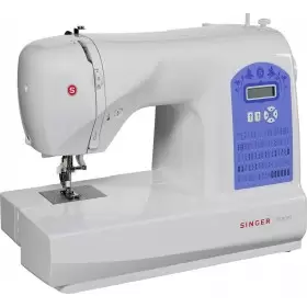 Create your individual look - Singer Starlet 6680. Features: 80 stitches. 6 buttonholes. Push-on table to increase the sewing ar