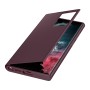 Samsung Galaxy S22 Ultra EF-ZS908CE burgundy Clear View Cover