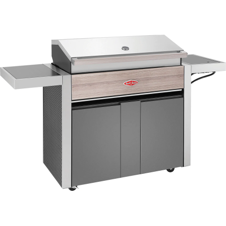 Beefeater 1500 Series - 5 Burner BBQ & Side Burner Trolley