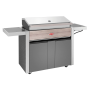 Beefeater 1500 Series - 5 Burner BBQ & Side Burner Trolley