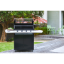 Beefeater 1200E Series - 5 Burner BBQ & Side Burner Trolley