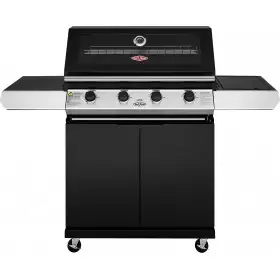 Introducing the Beefeater 1200E Series - 4 Burner BBQ & Side Burner Trolley, the ultimate grilling companion for every outdoor c