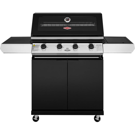 Beefeater 1200E Series - 4 Burner BBQ & Side Burner Trolley