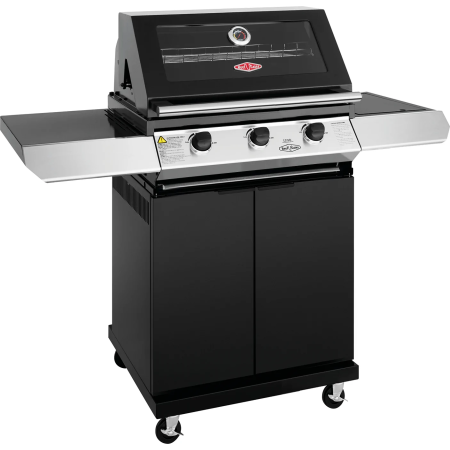 Beefeater 1200E Series - 3 Burner BBQ & Side Burner Trolley