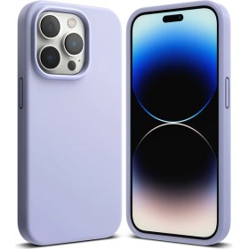 Introducing the Ringke Silicone Apple iPhone 14 Pro Max Lavender, a sleek and stylish phone case that combines ultimate protecti