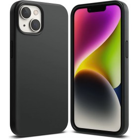 Introducing the sleek and stylish Ringke Silicone Apple iPhone 14 Black, a cutting-edge protective case that combines exceptiona