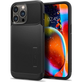 Introducing the Spigen Slim Armor Apple iPhone 14 Pro Max Black, the ultimate protection solution for your precious device!