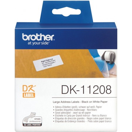 Introducing the Brother Large Address Labels DK11208, the perfect solution for all your labeling needs!