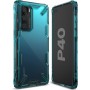Introducing the stunning Ringke Fusion-X Huawei P40 Turquoise Green phone case, a perfect blend of style and protection for your