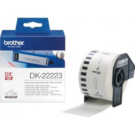 Introducing the Brother DK-22223 Printer Label White - the ultimate labeling solution for your business needs.
