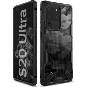 Introducing the Ringke Fusion-X Design Samsung Galaxy S20 Ultra Camo Black, the ultimate protective case that combines rugged du
