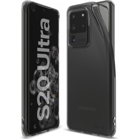 Introducing the Ringke Air Samsung Galaxy S20 Ultra Smoke Black, a sleek and stylish phone case that combines reliable protectio