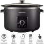 Morphy Richards 6.5L Easy Time Slow Cooker - Black