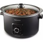 Morphy Richards 6.5L Easy Time Slow Cooker - Black