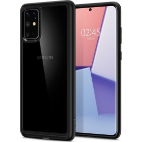 Introducing the Spigen Ultra Hybrid Galaxy S20 Plus Matte Black, the ultimate protective case designed to elevate your smartphon