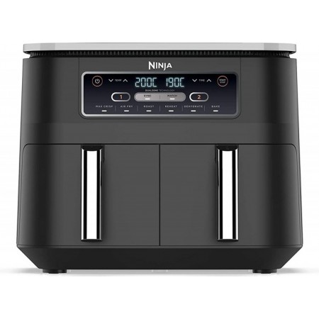 Elevate your culinary adventures with the Ninja Foodi Dual Zone Air Fryer AF300EU, a kitchen powerhouse that redefines the art o