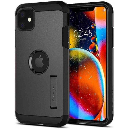 Introducing the Spigen Tough Armor Apple iPhone 11 Pro Max Gunmetal, the ultimate companion for your iPhone 11 Pro Max that comb