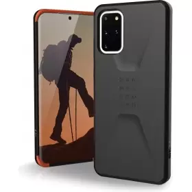 Introducing the UAG Urban Armor Gear Civilian Samsung Galaxy S20 Plus in sleek black, the perfect accessory to elevate your phon