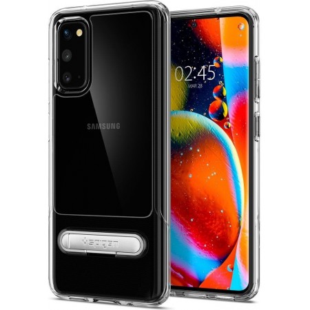 Introducing the Spigen Slim Armor Essential S Galaxy S20 Crystal Clear case – the ultimate blend of style, protection, and funct