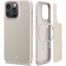 Introducing the Spigen Cyrill Kajuk Mag MagSafe Apple iPhone 14 Pro Cream, a sleek and stylish protective case designed to perfe
