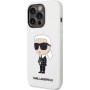 Karl Lagerfeld KLHCP14XSNIKBCH Apple iPhone 14 Pro Max hardcase white Silicone Ikonik