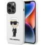 Karl Lagerfeld KLHCP14XSNIKBCH Apple iPhone 14 Pro Max hardcase white Silicone Ikonik