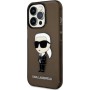 Karl Lagerfeld KLHCP14XHNIKTCK Apple iPhone 14 Pro Max black hardcase Ikonik