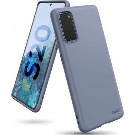 Introducing the stunning Ringke Air S Samsung Galaxy S20 Lavender Gray case, the perfect blend of style and functionality for yo