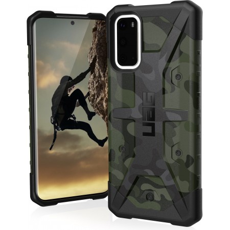 Introducing the ultimate rugged protection for your Samsung Galaxy S20 – the UAG Urban Armor Gear Pathfinder case in forest camo