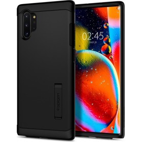 Introducing the Spigen Slim Armor Samsung Galaxy Note 10 Plus Black - the ultimate companion for your smartphone!