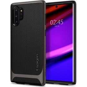 Introducing the Spigen Neo Hybrid Samsung Galaxy Note 10 Plus Gunmetal, a sleek and robust phone case that combines style with u