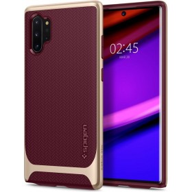 Introducing the Spigen Neo Hybrid Samsung Galaxy Note 10 Plus Burgundy case - the ultimate blend of style and protection for you
