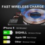 Sighill Wireless Car Phone Charger Compatible with Mercedes Benz