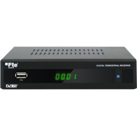 Full HD DVB-T2 receiver with RF loop. Number of channels: 4000. Available languages: EN / FR / ES / IT / DE / PT / RU / PL / GR 