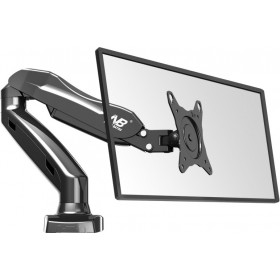 Introducing the NBMounts F80 Gas Strut Desk Monitor Mount Single Arm Black, the ultimate solution to enhance your workspace and 