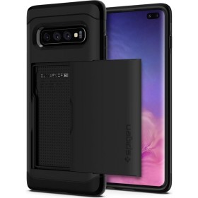 Introducing the ultimate phone case that seamlessly combines style and functionality - the Spigen Slim Armor CS for Galaxy S10 P