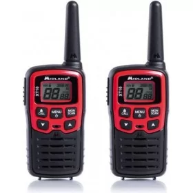 Channels: 16 PMR446 (8 + 8 pre-programmed) Frequency: 446.00625 - 446.09375MHz. 38 CTCSS tones. Up to 4km coverage in open space