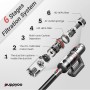 Puppyoo T12 Mate Cordless Vacuum Cleaner Strong Suction & Double Roller Brush