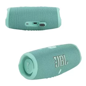 Introducing the JBL Charge 5 in Teal, the ultimate portable Bluetooth speaker that will take your music experience to the next l