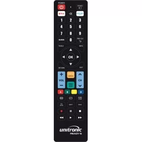 Introducing the Unitronic Ready5 Multribrand TV Replacement Remote – the ultimate solution for effortless control and convenienc