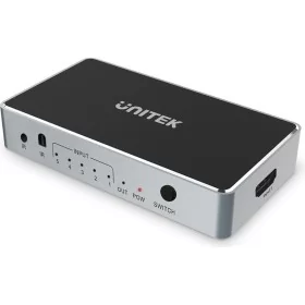 Introducing the Unitek V1110A 4K HDMI Switch 5in-1out, the ultimate solution for your multimedia needs.