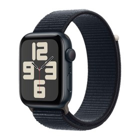 Introducing the Apple Watch SE (2023) GPS 44mm Midnight Aluminium Case with Sport Loop - Midnight, the ultimate companion for yo